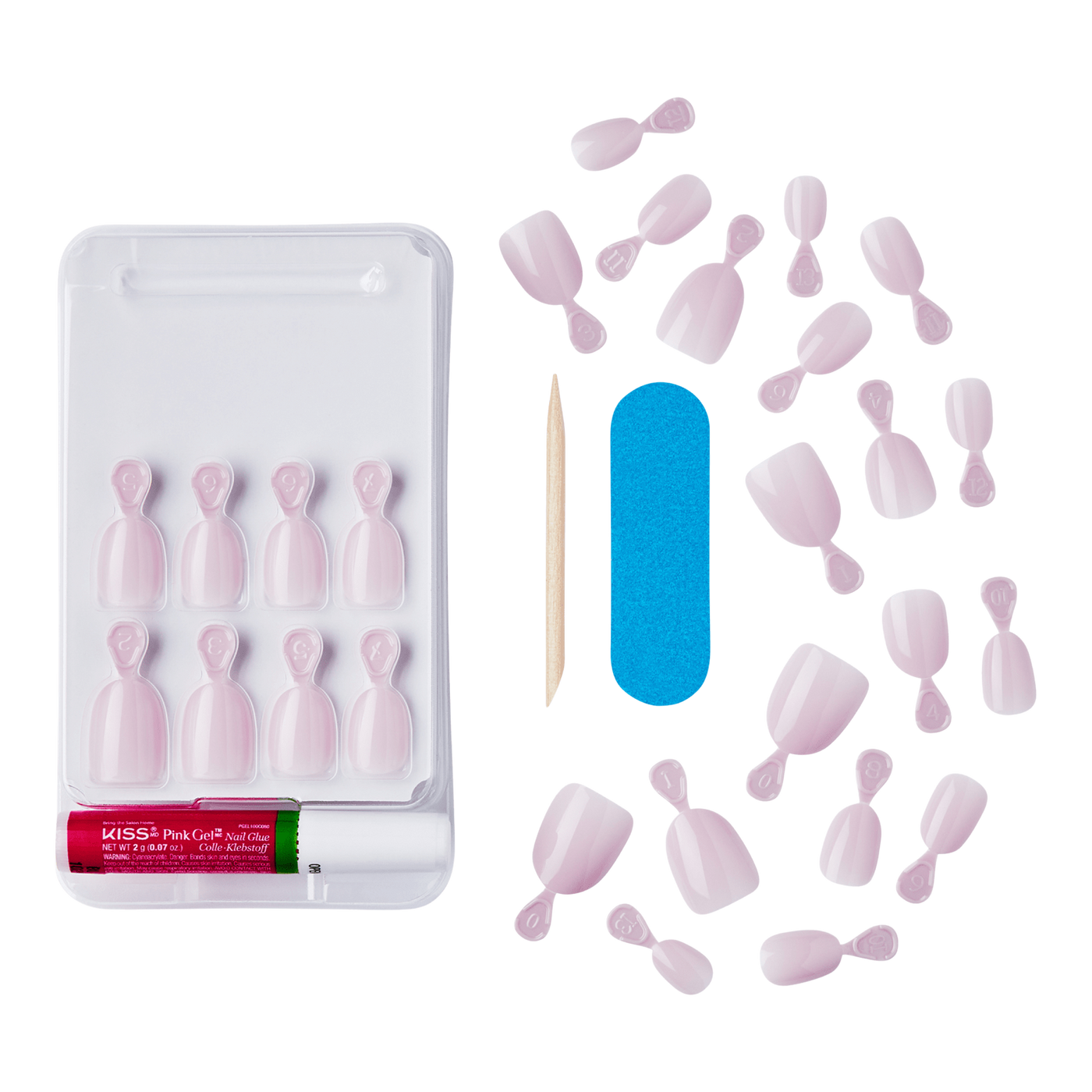 Gel Fantasy Sculpted Fashion Nails - Stay Beautiful