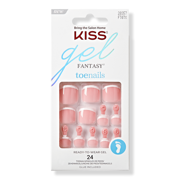 Kiss Gel Fantasy Press-On Toenails #1