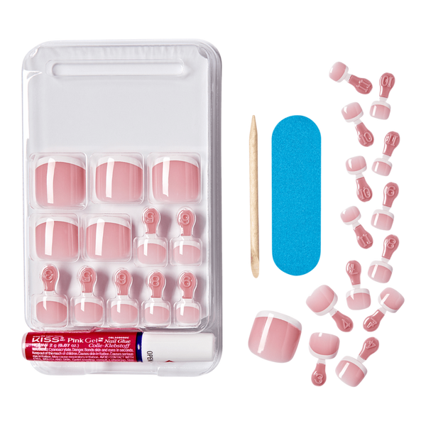 Kiss Gel Fantasy Press-On Toenails #2