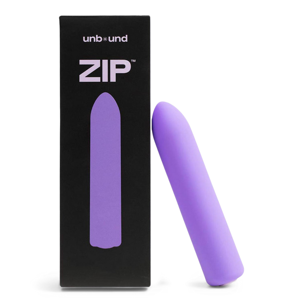 Zip Rechargeable Multi-speed Bullet Vibrator - Violet/Opal