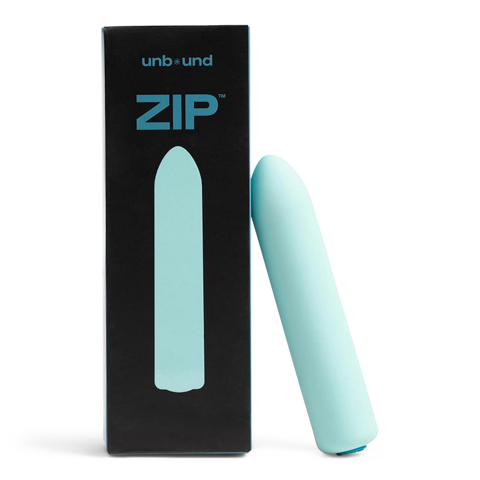 Zip Rechargeable Multi-speed Bullet Vibrator - Aqua/Teal