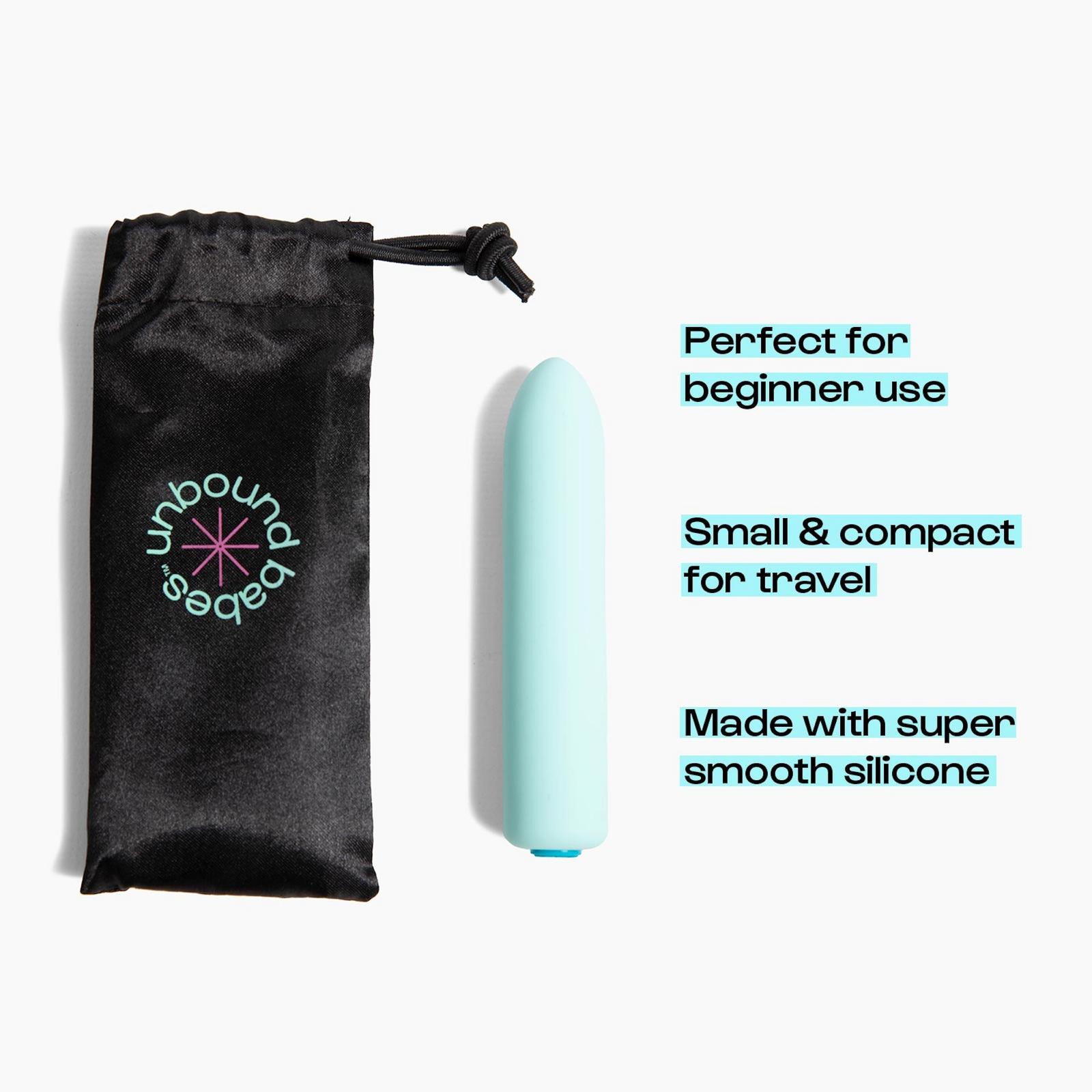 Zip Rechargeable Multi-speed Bullet Vibrator - Aqua/Teal