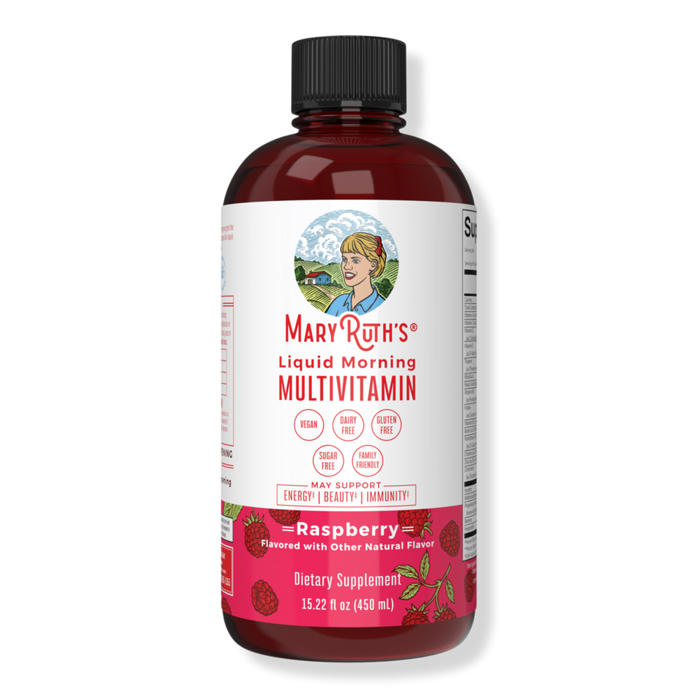 Maryruth's Liquid Morning Multivitamin Raspberry