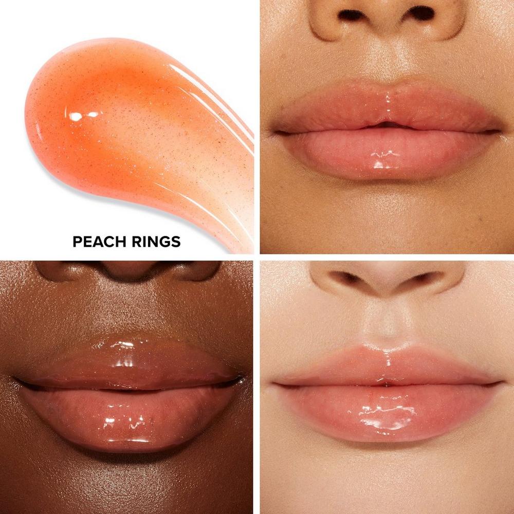 Kissing Jelly Hydrating Lip Oil Gloss - Peach Rings