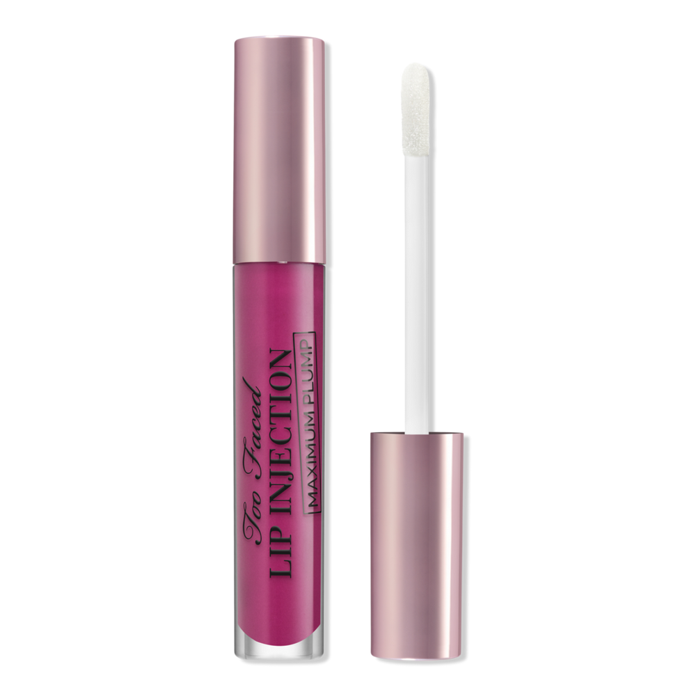 Too Faced Lip Injection Maximum Plump Extra Strength Lip Plumper Gloss - Berry Crush In Purple