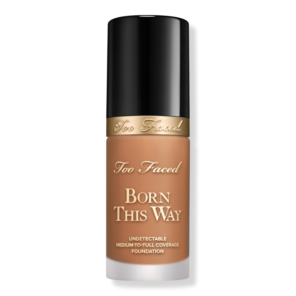 Too Faced Born This Way Undetectable Medium-to-full Coverage Foundation - Caramel In Brown