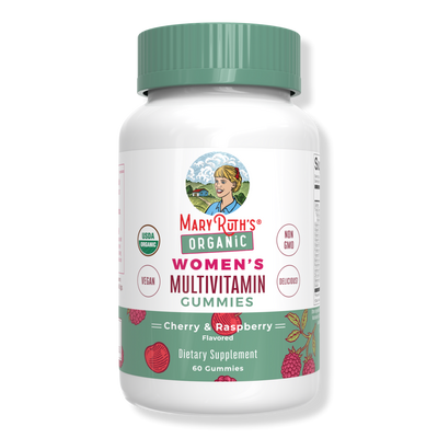 MaryRuth's Organic Women's Multivitamin Gummies Cherry Raspberry