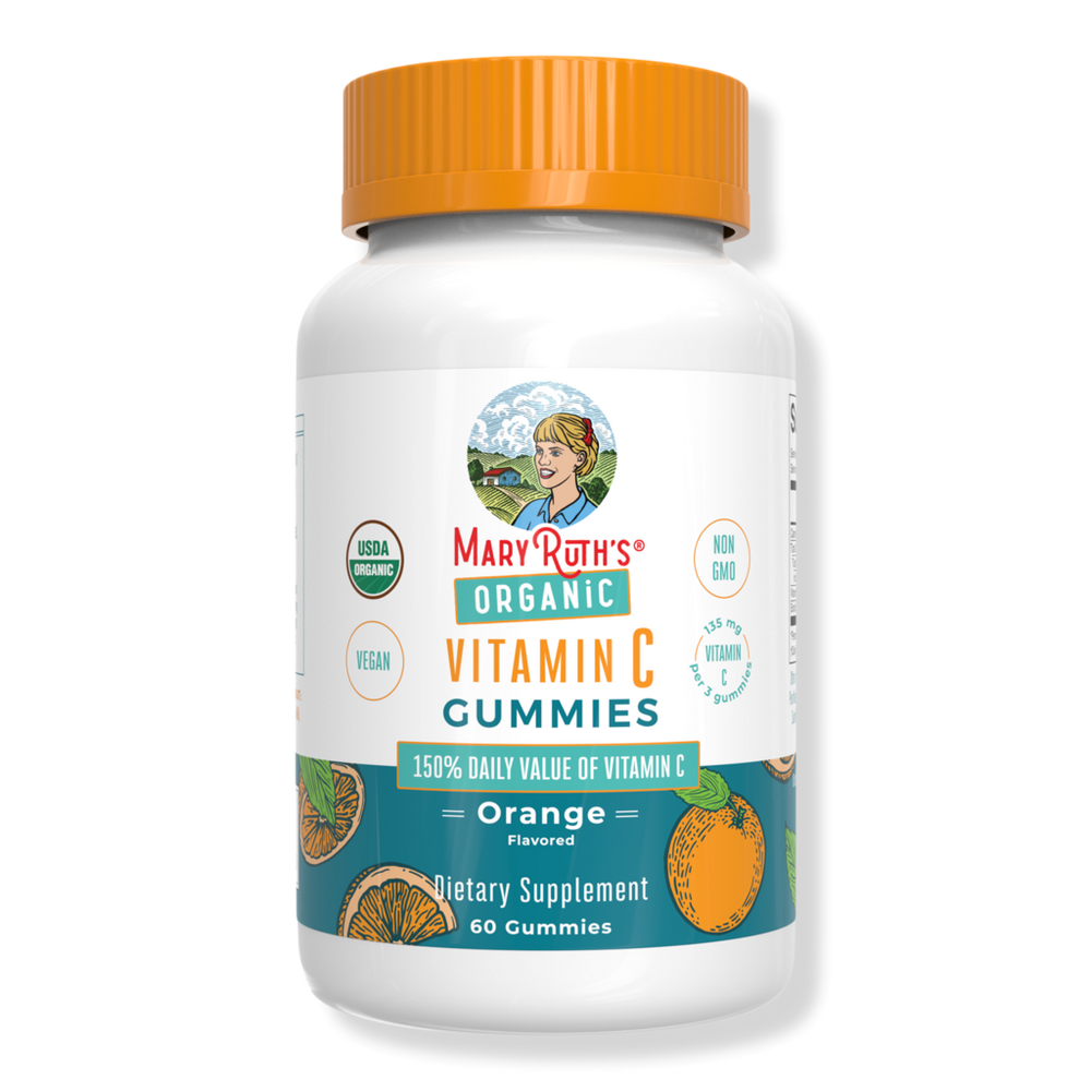 Maryruth's Organic Vitamin C Gummies Orange