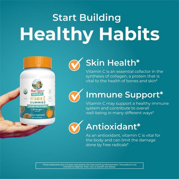 MaryRuth's Organic Vitamin C Gummies Orange #3
