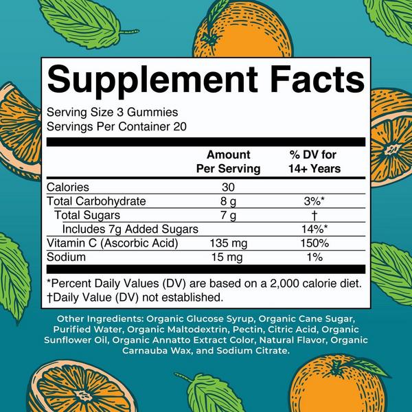 MaryRuth's Organic Vitamin C Gummies Orange #4