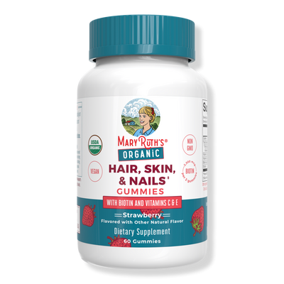 MaryRuth's Organic Hair Skin & Nails Gummies Strawberry