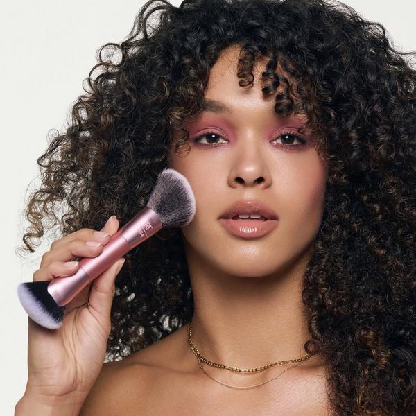 Real Techniques Big Blends Energy Brush + Dual-Sided Puff Set #5