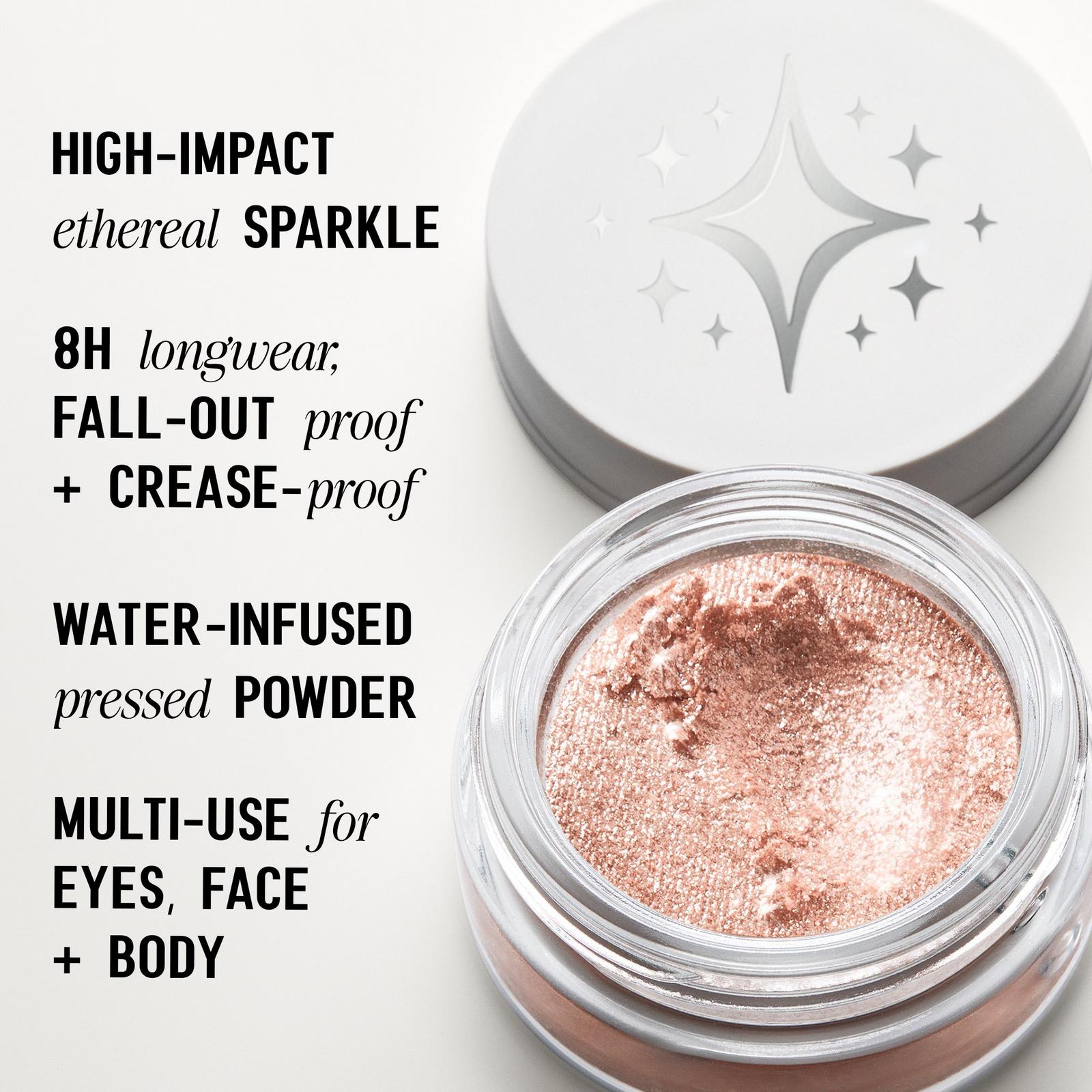 Glitter Puck Pressed Fairy Dust Eyes, Face + Body - Glimmer Pop