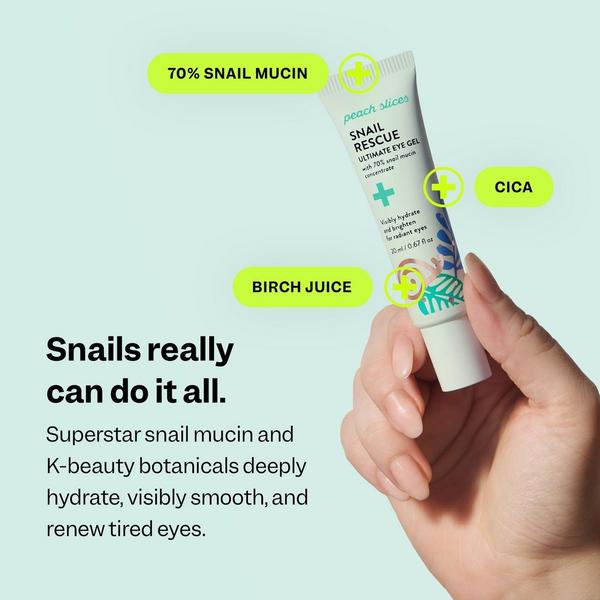 Peach Slices Snail Rescue Ultimate Eye Gel #3