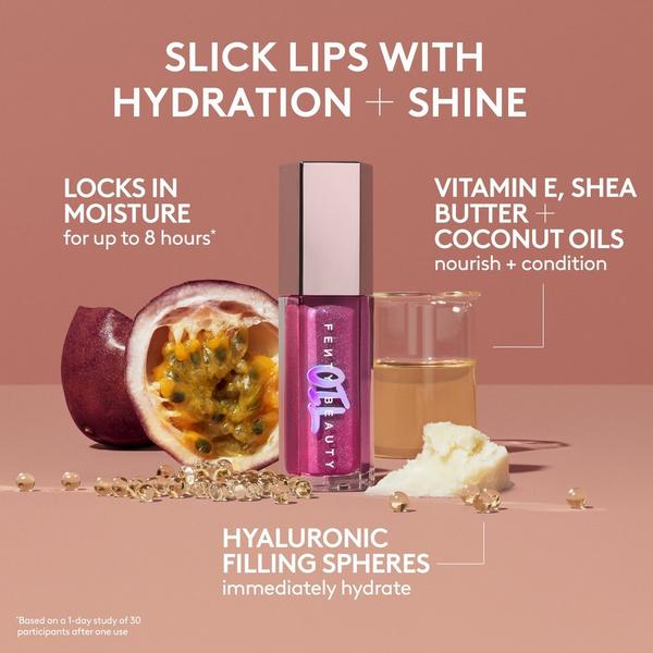 FENTY BEAUTY by Rihanna Gloss Bomb Oil Luminizing Lip Oil 'N Gloss #7