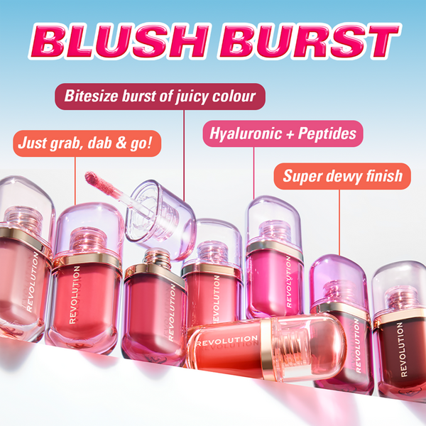 Revolution Beauty Superdewy Liquid Blush Burst #5