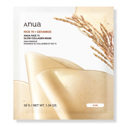ANUA Rice 70 Glow Collagen Mask - 1 ct