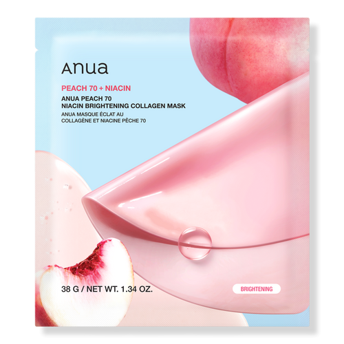ANUA - 1 ct Peach 70 Niacin Brightening Collagen Mask | Ulta Beauty