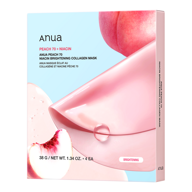 ANUA - 1 ct Peach 70 Niacin Brightening Collagen Mask | Ulta Beauty