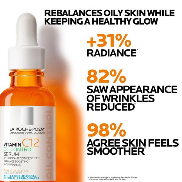 La Roche-Posay Vitamin C12 Oil Control Face Serum #6