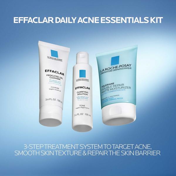 La Roche-Posay Effaclar Daily Acne Essentials Kit for Oily & Acne-Prone Skin #3