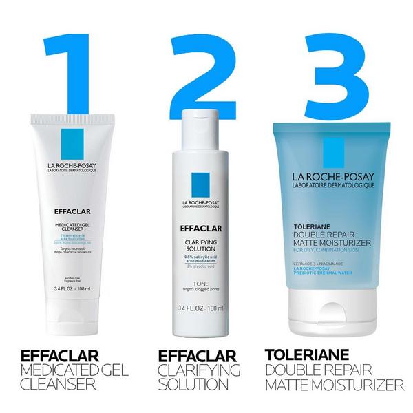 La Roche-Posay Effaclar Daily Acne Essentials Kit for Oily & Acne-Prone Skin #5