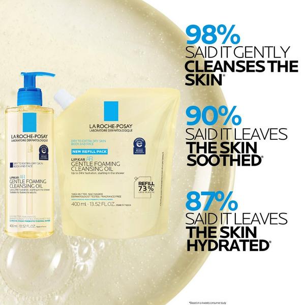 La Roche-Posay Lipikar AP+ Gentle Foaming Cleansing Oil #5