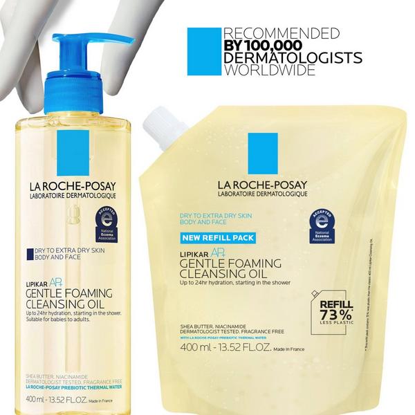La Roche-Posay Lipikar AP+ Gentle Foaming Cleansing Oil #8