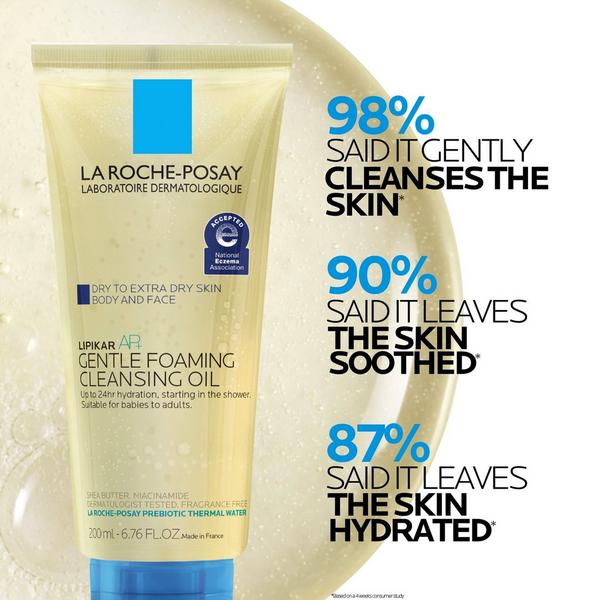 La Roche-Posay Lipikar AP+ Gentle Foaming Cleansing Oil #5