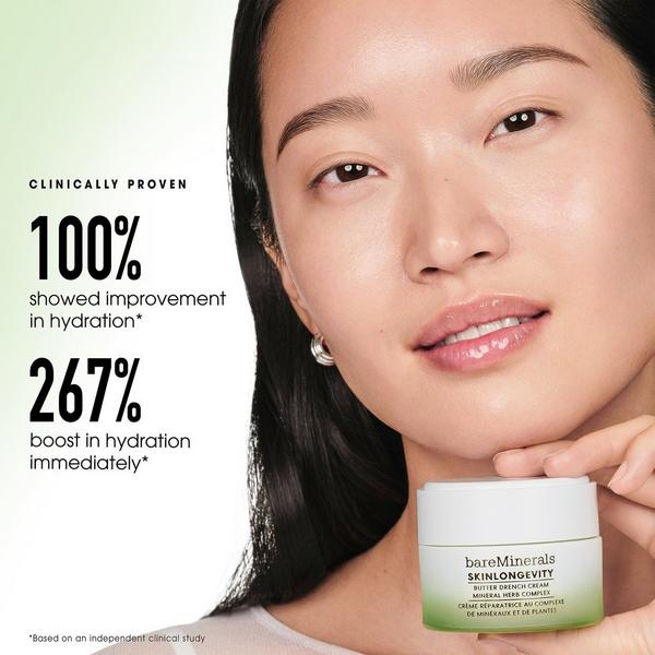 bareMinerals SKINLONGEVITY Butter Drench Hydrating Moisturizer with Peptides #4
