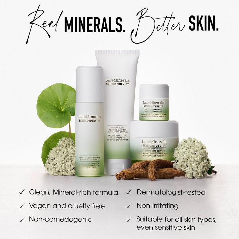 bareMinerals - SKINLONGEVITY Cushion Cloud Gentle Foaming Cleanser
