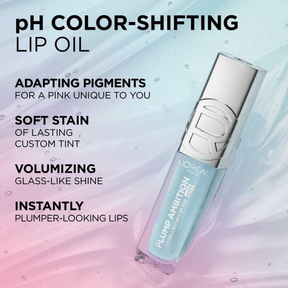 Plump Ambition pH Hyaluron Lip Oil - pH Berry Noir