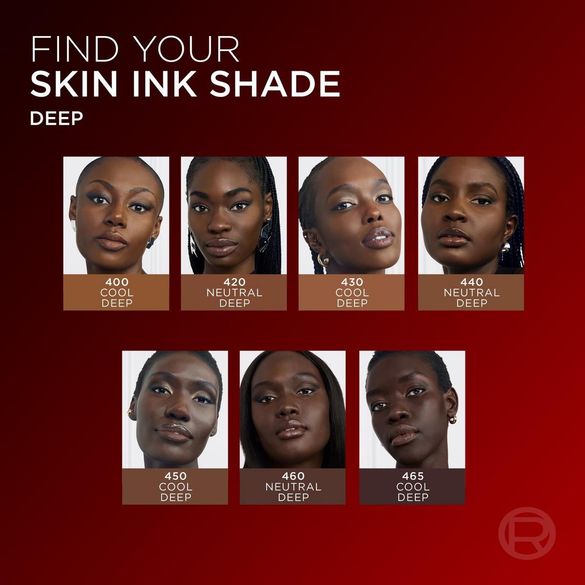 Infallible Skin Ink 2-in-1 Foundation Concealer - 400 Deep Cool