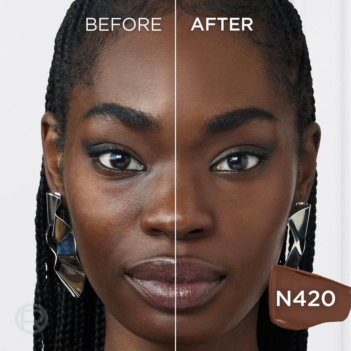 Infallible Skin Ink 2-in-1 Foundation Concealer - 420 Deep Neutral