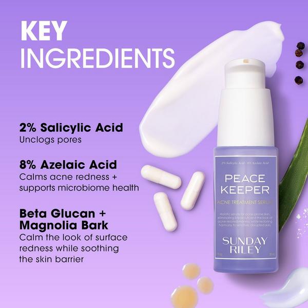 SUNDAY RILEY Peace Keeper Acne Treatment Serum #5