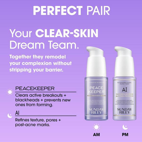 SUNDAY RILEY Peace Keeper Acne Treatment Serum #7
