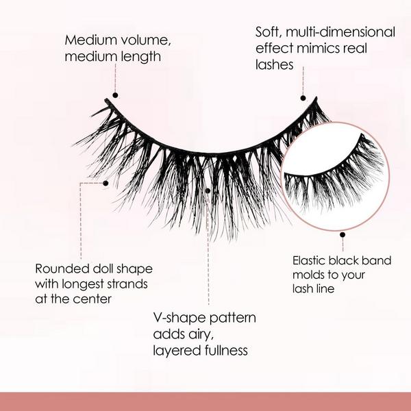 Ardell Naked Shapewear, StretchTech False Strip Lash #6
