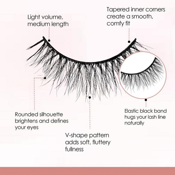 Ardell Naked Shapewear, StretchTech False Strip Lash #6