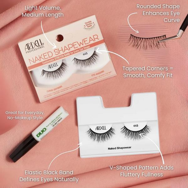 Ardell Naked Shapewear, StretchTech False Strip Lash #7