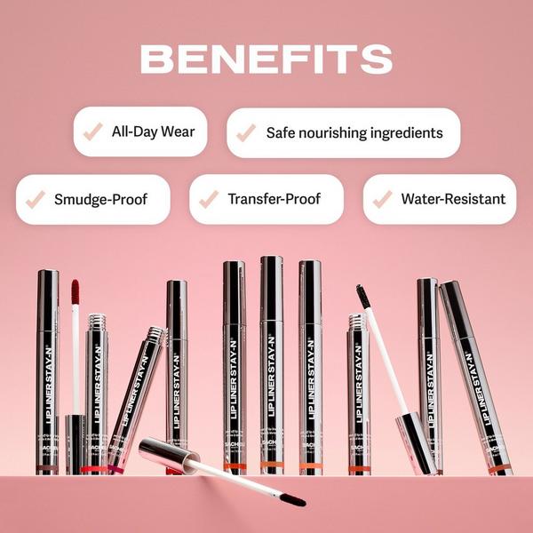 SACHEU Peel Off Lip Liner STAY-N #8