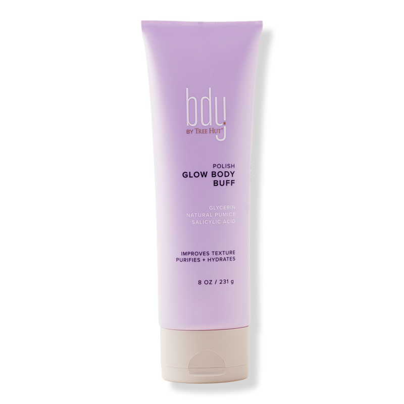 bdy. - 8.0 oz Glow Body Buff Purifying Gentle Scrub with Glycerin