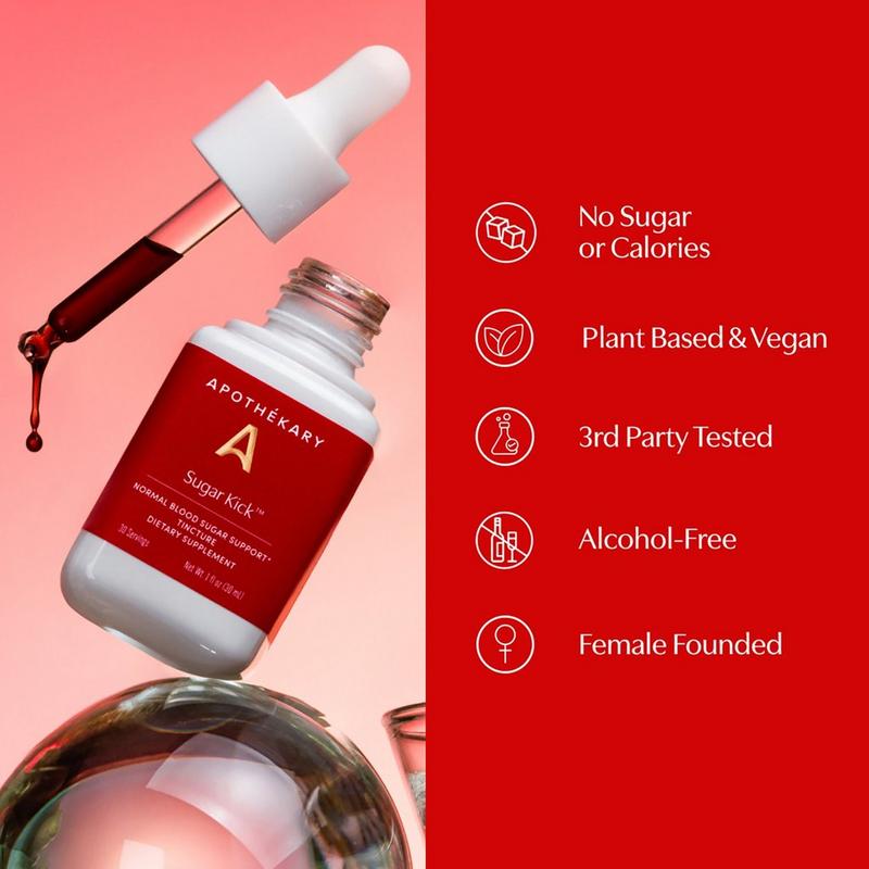 Apothékary Sugar Kick Normal Blood Sugar Support Tincture #3