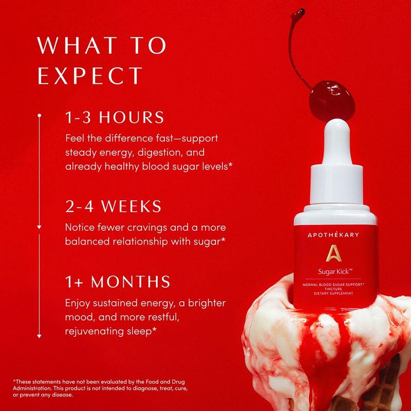 Apothékary Sugar Kick Normal Blood Sugar Support Tincture #8