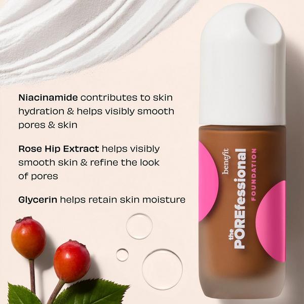 Base de maquillaje difuminadora y alisadora con niacinamida 7