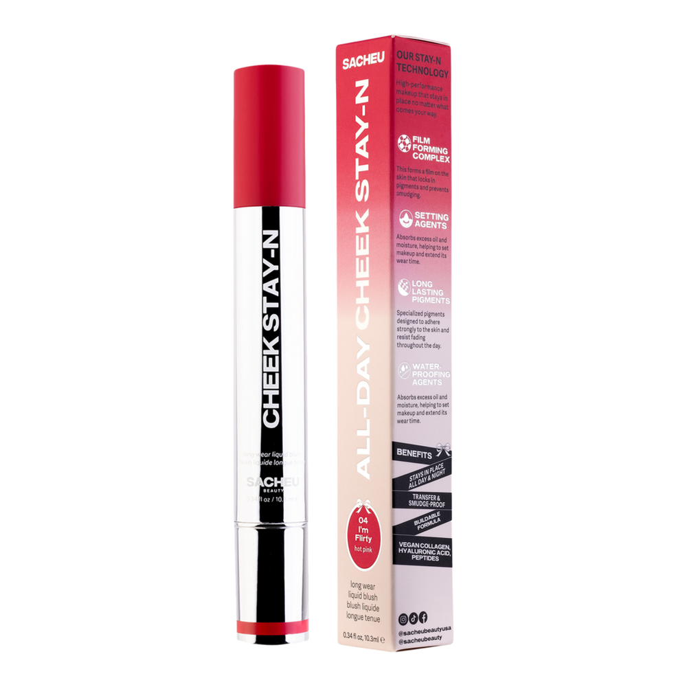 CHEEK STAY-N All-Day Liquid Blush - I'm Flirty