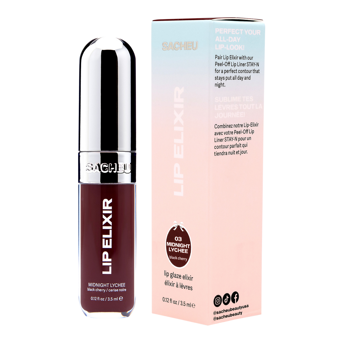 Lip Glaze Elixir - Midnight Lychee