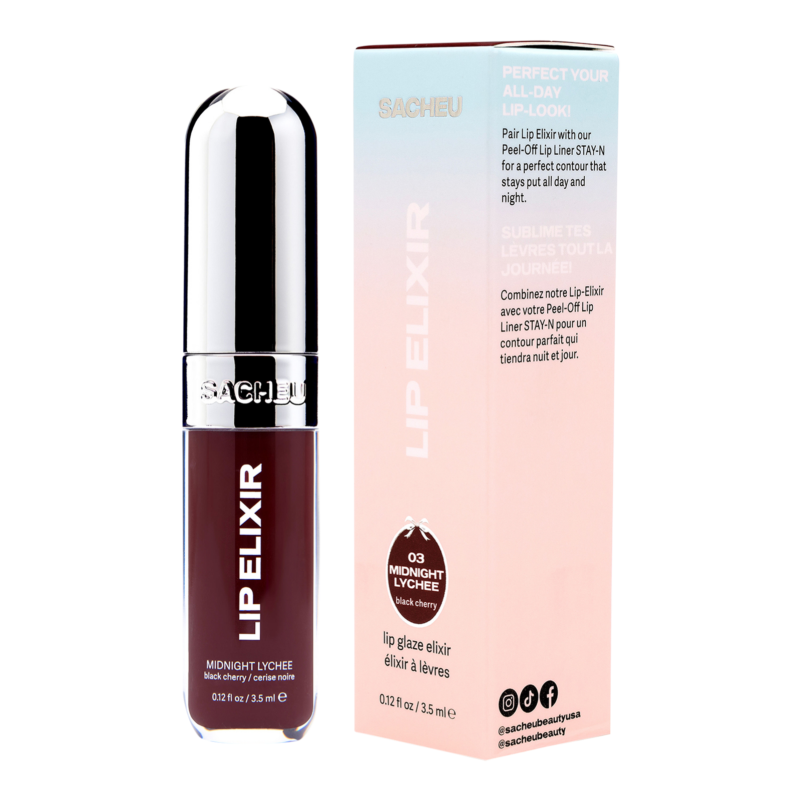 Lip Glaze Elixir - Midnight Lychee