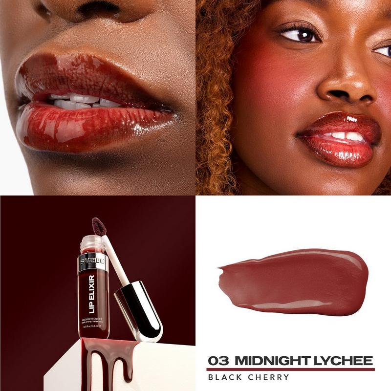 SACHEU - Midnight Lychee Lip Glaze Elixir 3-in-1 Balm + Oil +