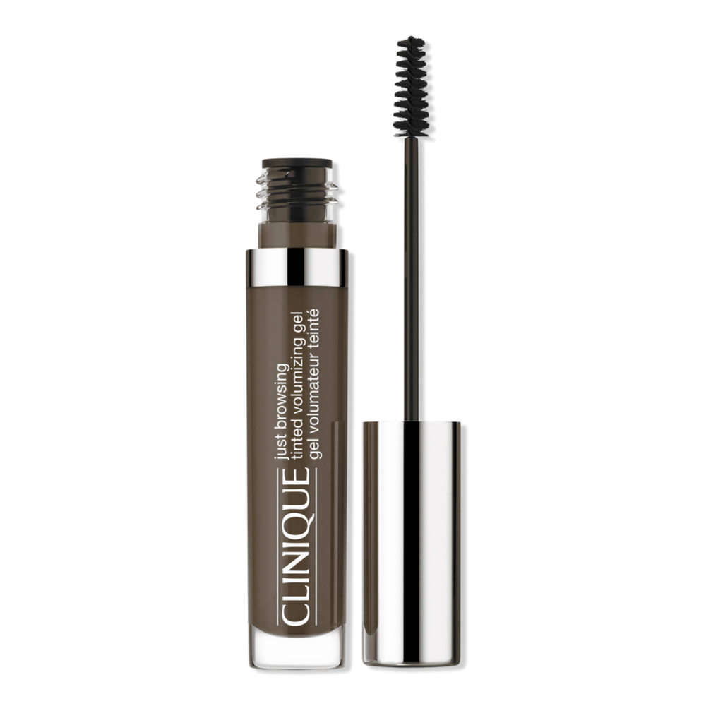 Clinique Just Browsing Tinted Volumizing Waterproof Eyebrow Gel - Dark Espresso In Brown