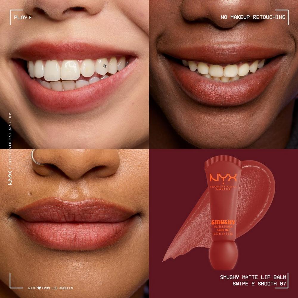 Smushy Matte Lip Balm - Swipe 2 Smooth